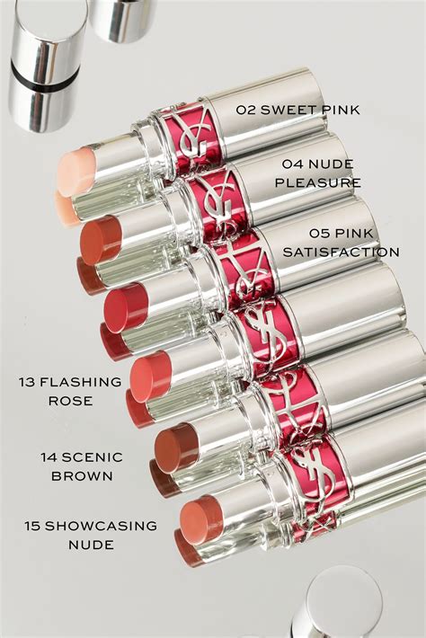 ysl loveshine candy glaze lipgloss-stick|YSL candy glaze lip balm.